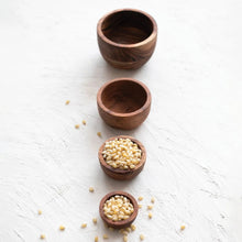 Acacia Wood Nesting Bowls Greenhouse Home