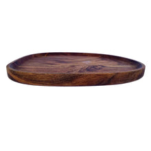 Acacia Wood Organic Shaped Serving Tray, Natural, [product_price]- Greenhouse Home