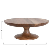 Acacia Wood Pedestal, [product_price]- Greenhouse Home