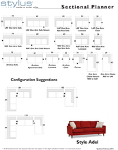 Adel Sectional - Greenhouse Home