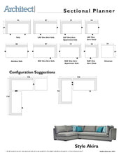 Akira Sectional, [product_price]- Greenhouse Home