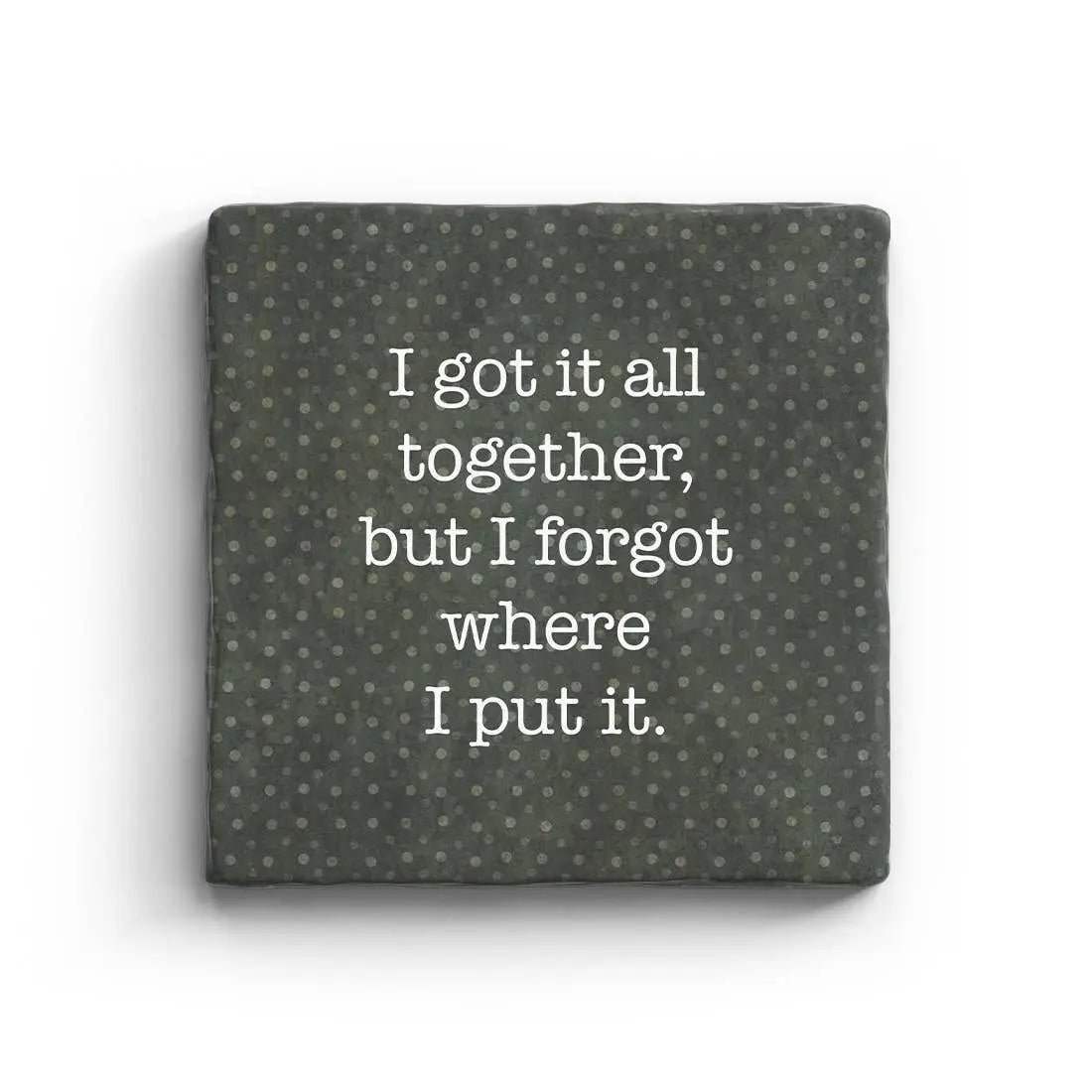 All Together - Marble Coaster, [product_price]- Greenhouse Home