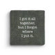 All Together - Marble Coaster, [product_price]- Greenhouse Home