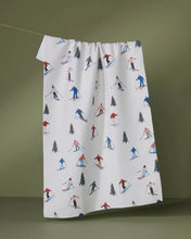 Alpine Run Tea Towel Geometry