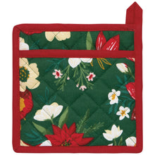 Amaryllis Spruce Potholder NOW Designs