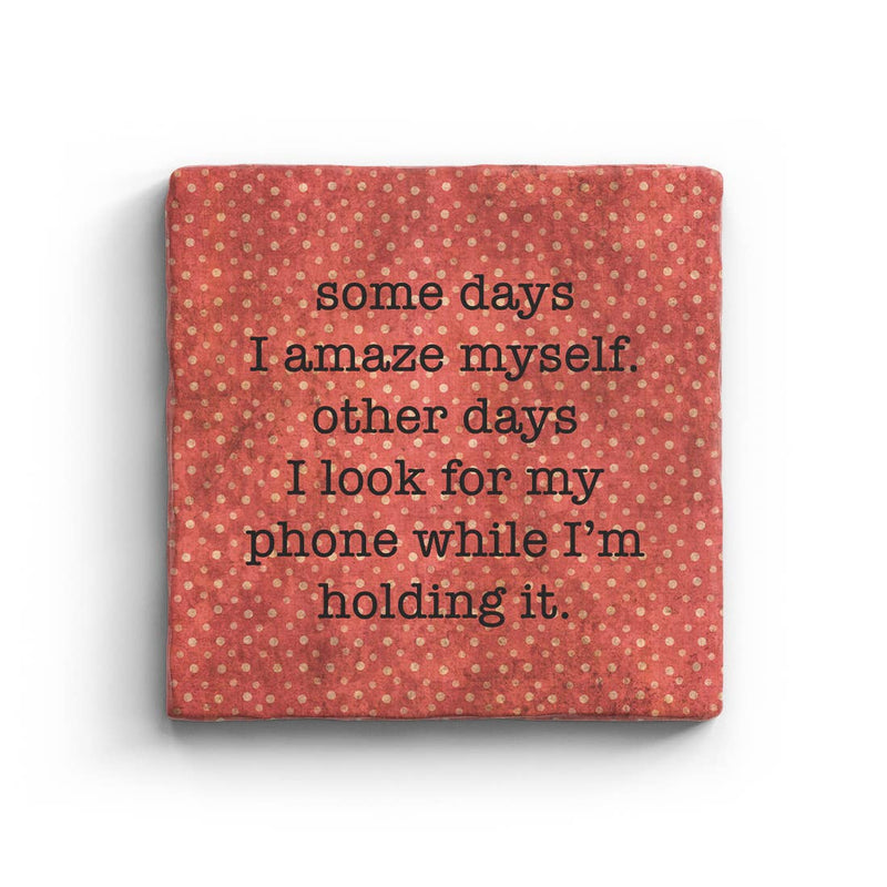 Amaze - Marble Coaster Paisley & Parsley