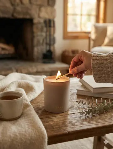 Ambre Santal Candle L'AVANT Collective