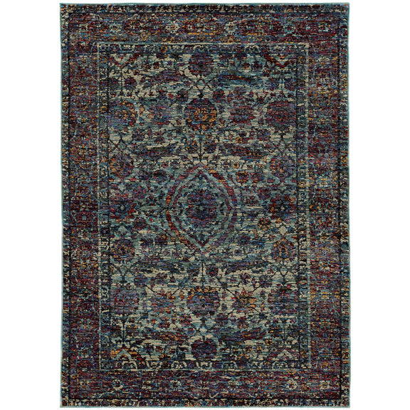 Andorra Rug in Multi - Greenhouse Home