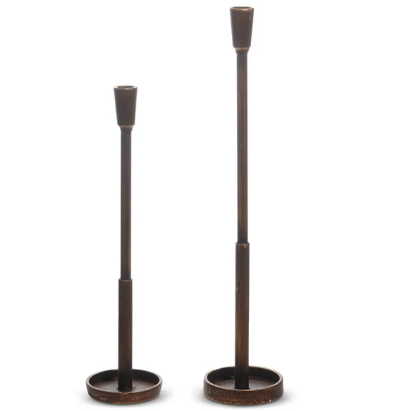 Antique Gold Candlesticks Raz Imports