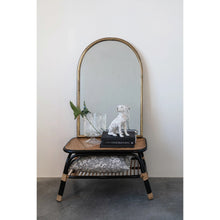 Arched Metal Framed Wall Mirror, [product_price]- Greenhouse Home
