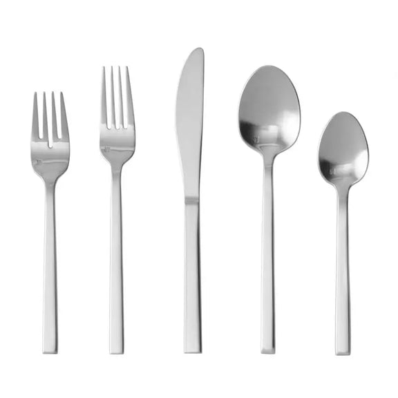 Arezzo Brushed 20pc Flatware Fortessa