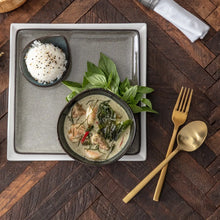 Arezzo Brushed Gold Stainless Flatware, Set of 5, [product_price]- Greenhouse Home