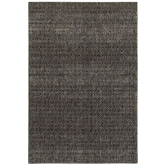 Atlas Heathered Rug in Brown - Greenhouse Home
