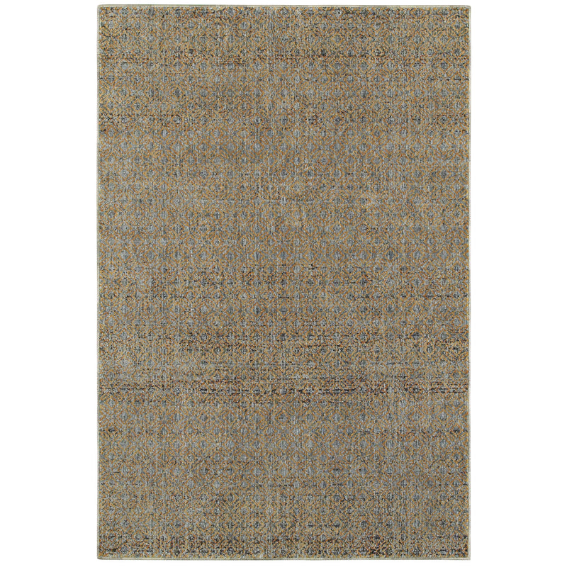 Atlas Heathered Rug in Gold - Greenhouse Home