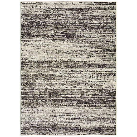 Atlas Heathered Rug in Gray - Greenhouse Home