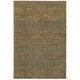 Atlas Heathered Rug in Green - Greenhouse Home