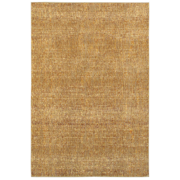 Atlas Heathered Rug in Yellow - Greenhouse Home
