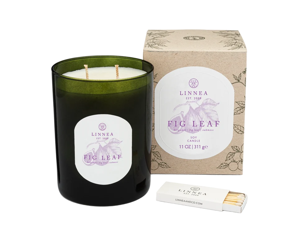 Fig Leaf 2-Wick Candle