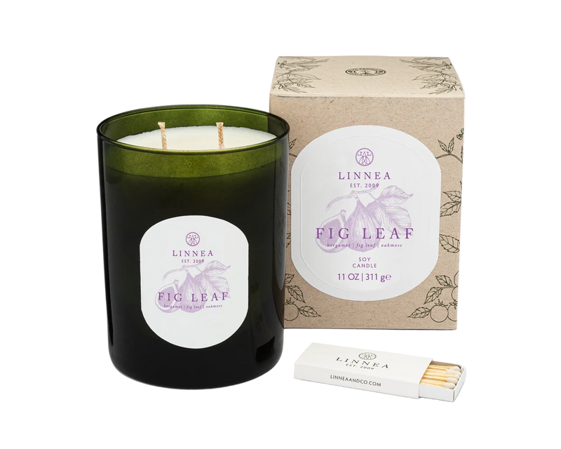 Fig Leaf 2-Wick Candle