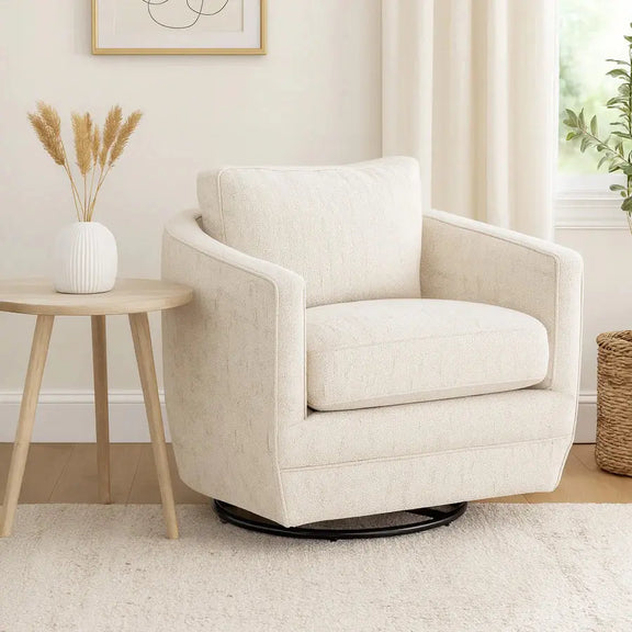 Baltimo Swivel Glider Club Chair, [product_price]- Greenhouse Home
