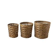 Bamboo Bushel Basket - Greenhouse Home