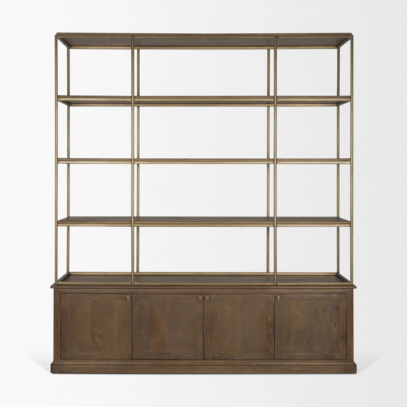 Baron 4-Door Shelving Unit, [product_price]- Greenhouse Home