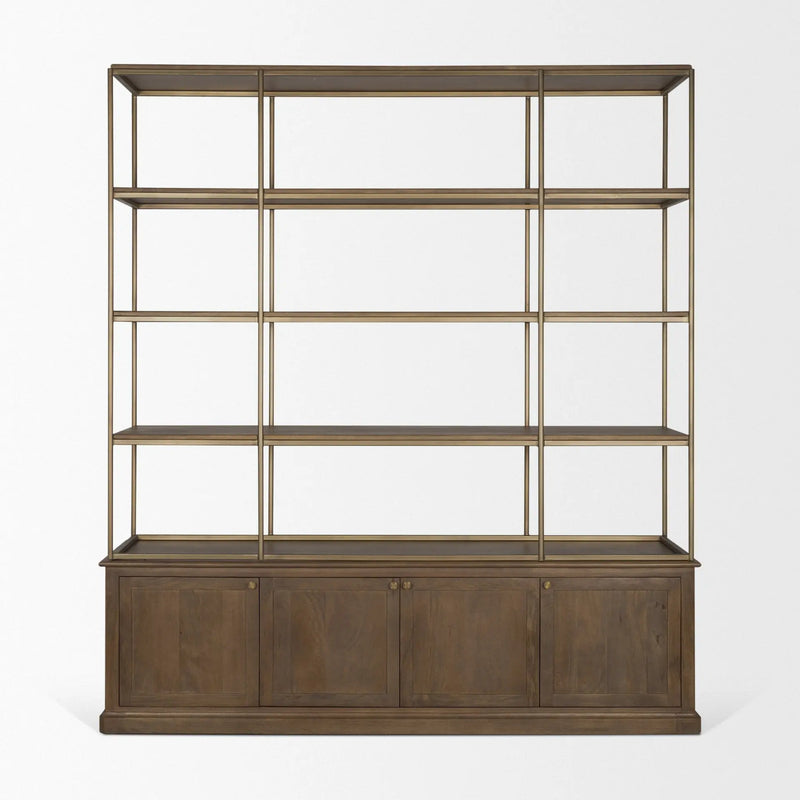 Baron 4-Door Shelving Unit, [product_price]- Greenhouse Home