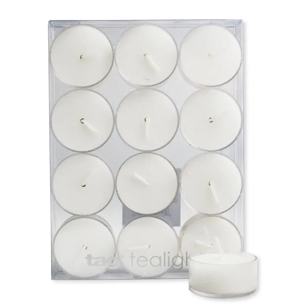 Basic Tealight Candles - Set of 12 - Greenhouse Home