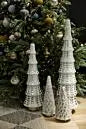 Batik Tree Accent Decor
