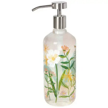 Bees & Blooms Glass Soap Pump NOW Designs