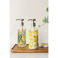 Bees & Blooms Glass Soap Pump NOW Designs