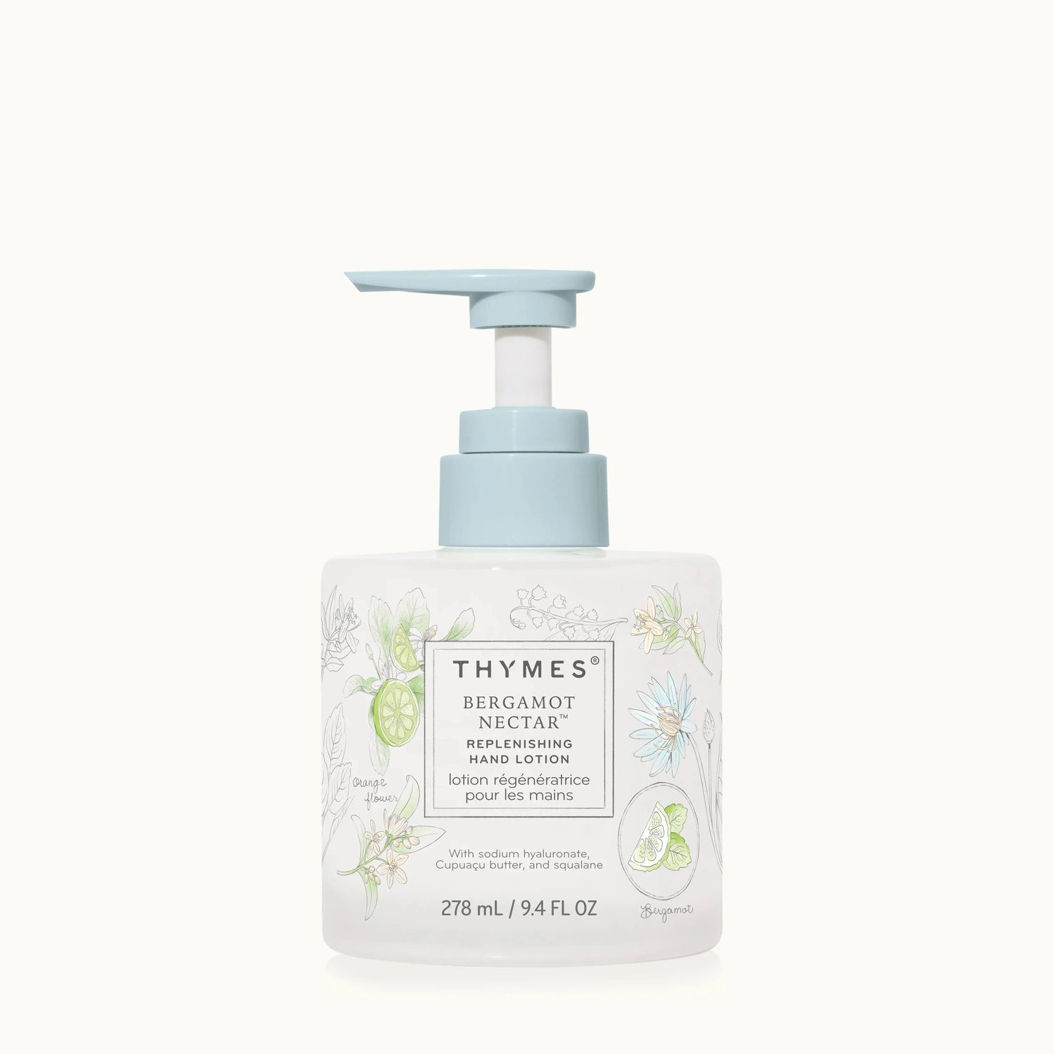 Bergamot Nectar Replenishing Hand Lotion Thymes