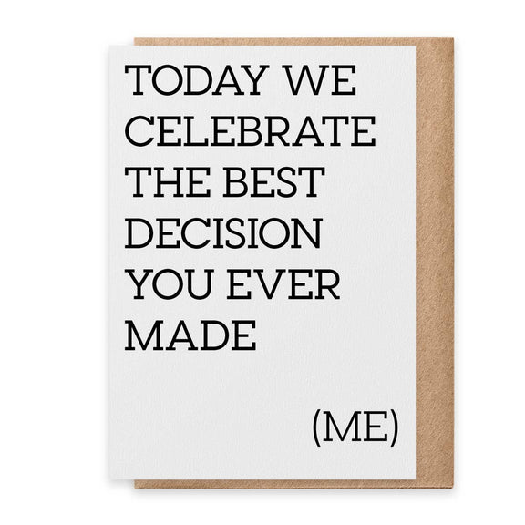 Best Decision - Greeting Card Paisley & Parsley