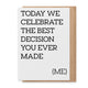 Best Decision - Greeting Card Paisley & Parsley
