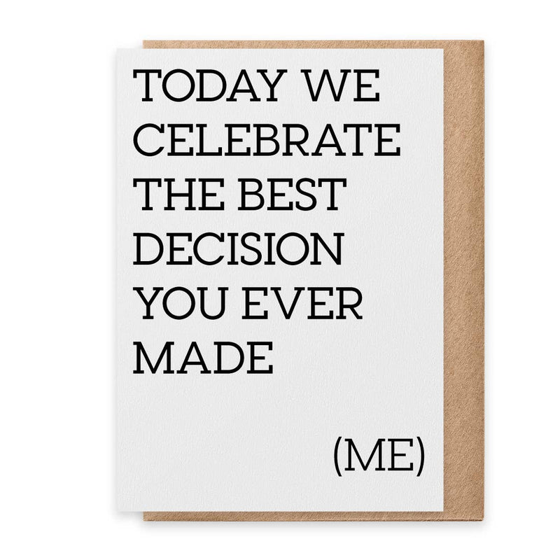 Best Decision - Greeting Card Paisley & Parsley