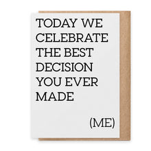 Best Decision - Greeting Card Paisley & Parsley