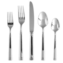 Bistro Stainless Steel Flatware, Set of 5, [product_price]- Greenhouse Home