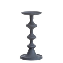 Black Aluminum Candle Holder - Greenhouse Home