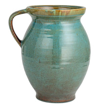 Blue Stoneware Jug with Handle Greenhouse Home