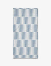 Blue Stripes Mini Bar Towel, [product_price]- Greenhouse Home