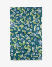 Blueberry Hill Tea Towel Geometry