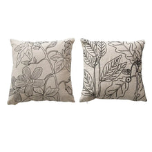 Botanical Cotton Pillow - Greenhouse Home
