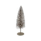 Bottle Brush Tree with Glitter, Microbeads & Metal Base Greenhouse Home