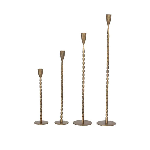 Brass Hand-Forged Cast Iron Taper Holder Greenhouse Home