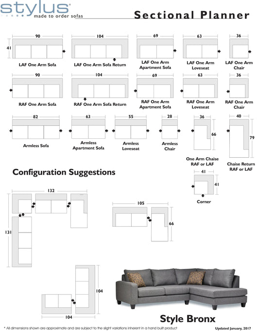 Bronx Sectional - Greenhouse Home