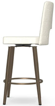 Bryana Upholstered Swivel or Non Swivel Stool Amisco