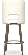 Bryana Upholstered Swivel or Non Swivel Stool Amisco