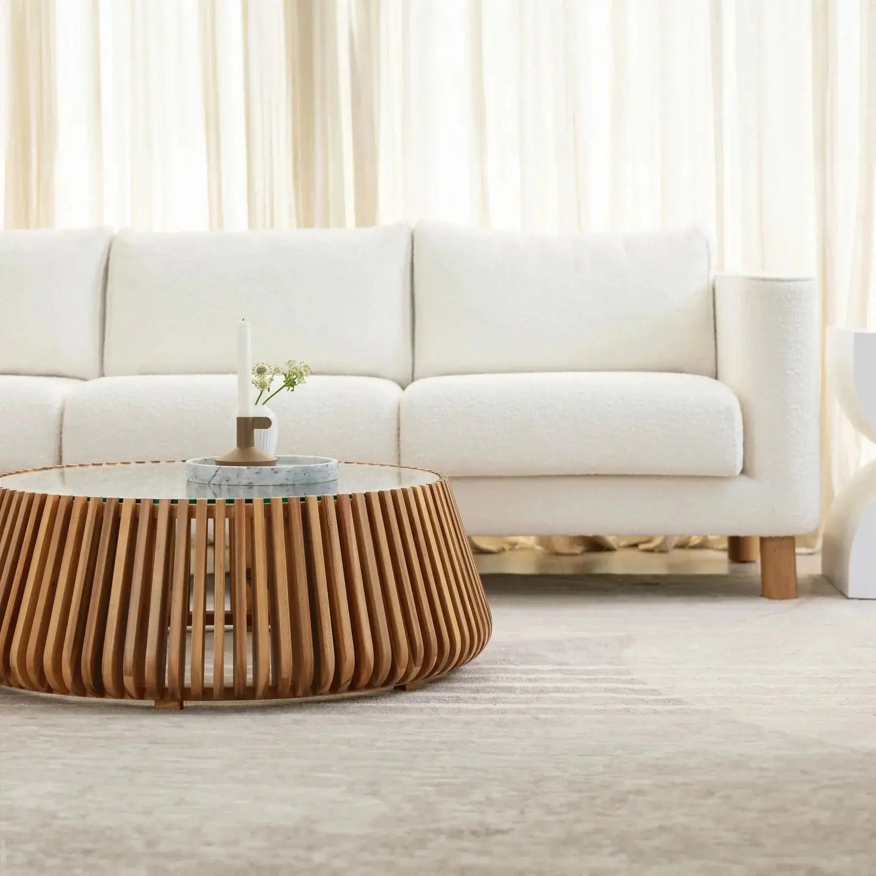 LH Imports Bungalow Coffee Table - Thumbnail 4