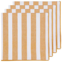Cabana Stripe Linen Napkins, [product_price]- Greenhouse Home