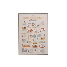 Canvas Framed Alphabet Wall Décor, [product_price]- Greenhouse Home